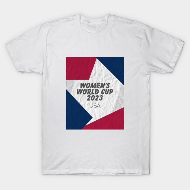 Women’s World Cup 2023 USA T-Shirt by Designedby-E